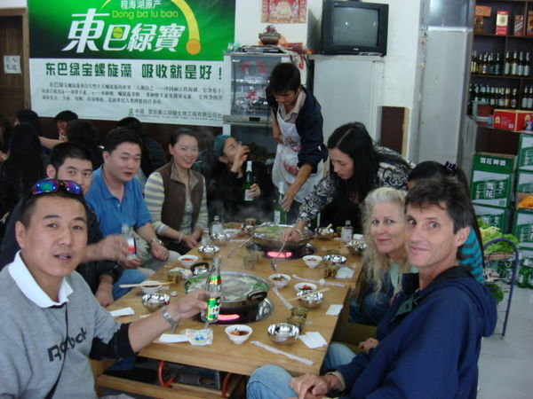 Hot Pot Dinner With New Friends
