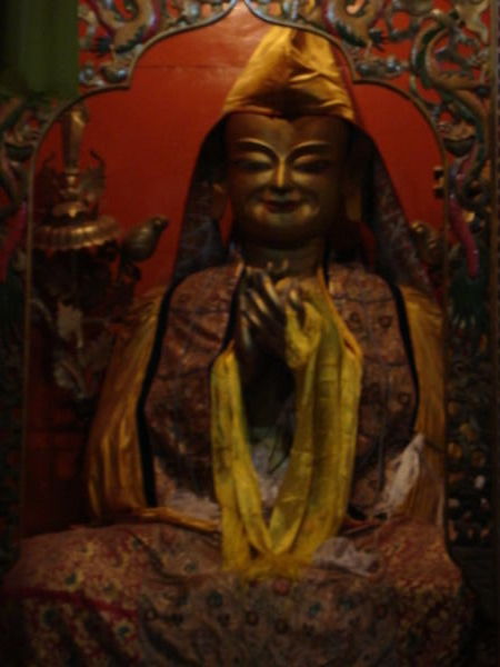 Huge Buddha in Temple