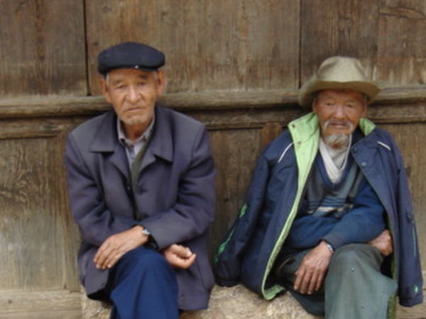 Old Men In Village