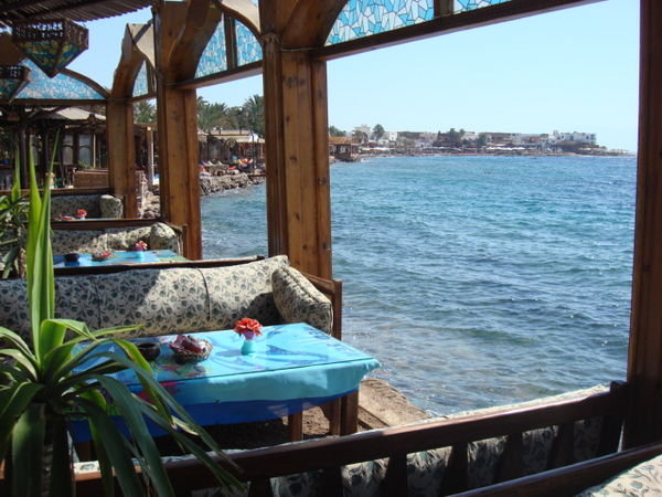 Dahab seaside restaurant