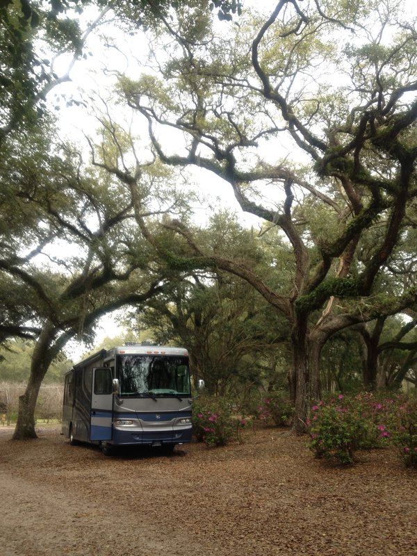 parked at Avery Island