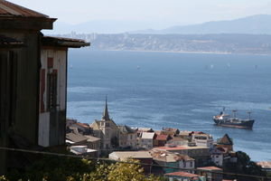 View over Valparaiso port