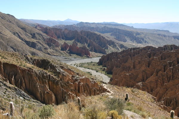 Sillar - rocky gorges outside Tupiza