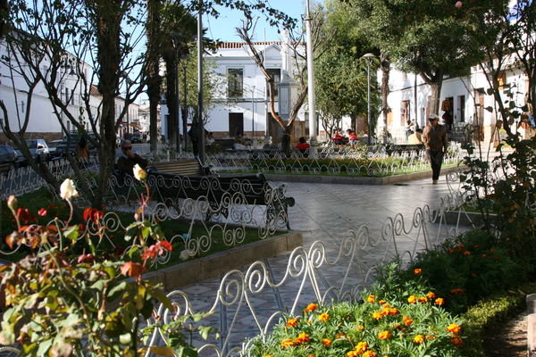 A pretty square in Sucre