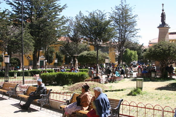 Plaza 28 Mayo, Potosi