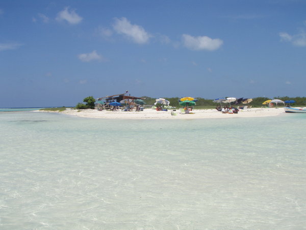 One of the beautiful islands of Los Roques