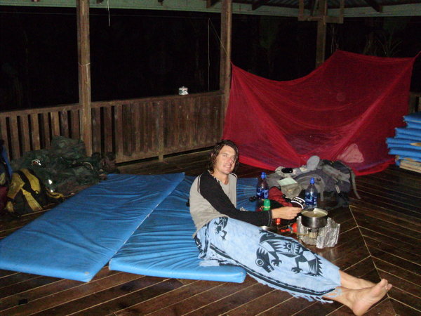 Camping in the Corcovado national park