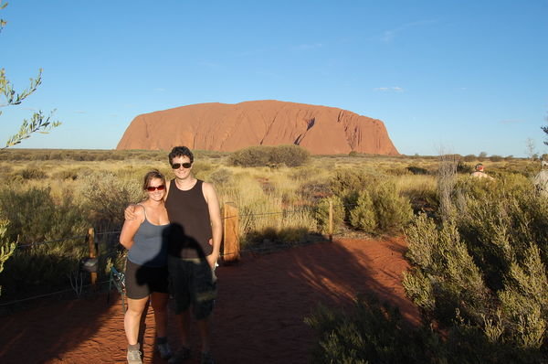 James & Kayley @ Uluru