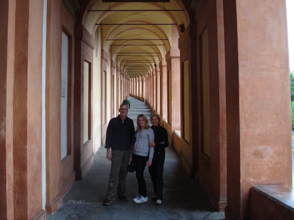 On the way to San Luca