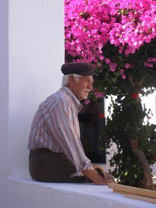 An old Greek man