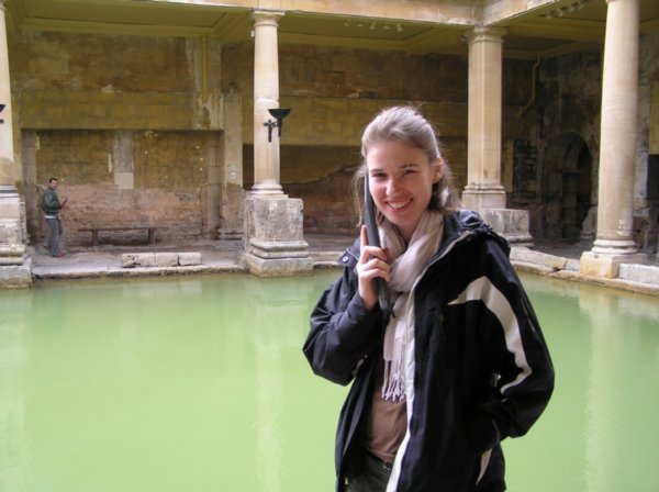 Michelle and the Roman Baths
