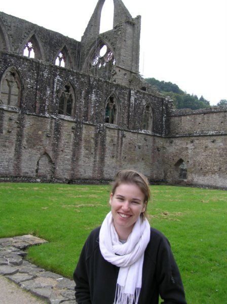 Michelle and the Tintern Abbey