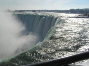 What is niagara falls and where is it situated