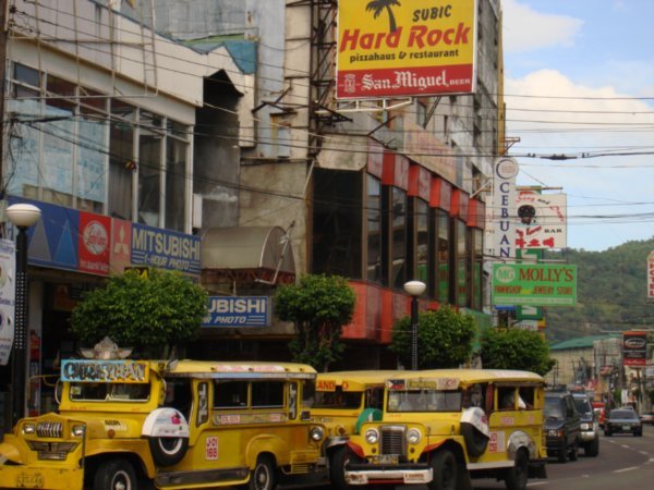 jeepneys at Magsaysay Blvd