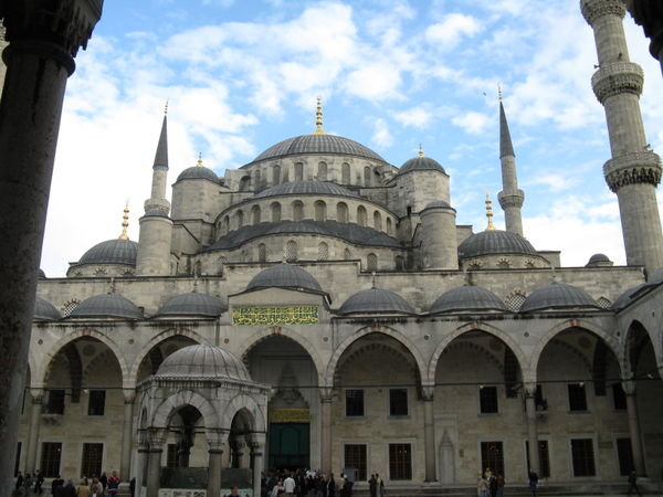 Sultanahmet from Courtyard