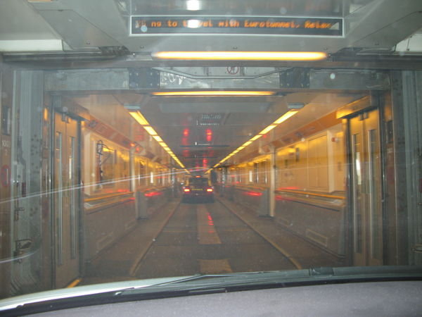 Going thru the English Channel Tunnel 2 | Photo