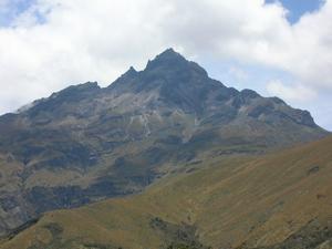 The summit of Cuicocha