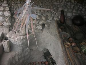 Replica burial chamber