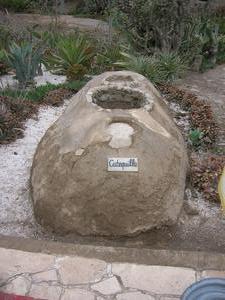Replica of a Pre-Inca monument directly on the Equator