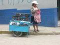 Quechua woman selling wares, Potosí