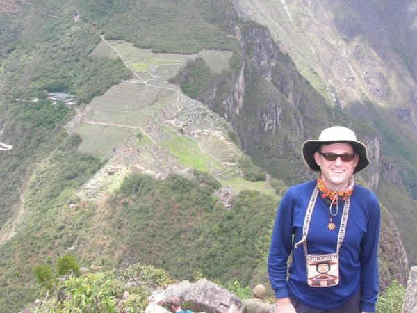 View from top of Wayana Picchu