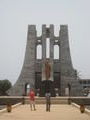 the Kwame Nkrumah monument