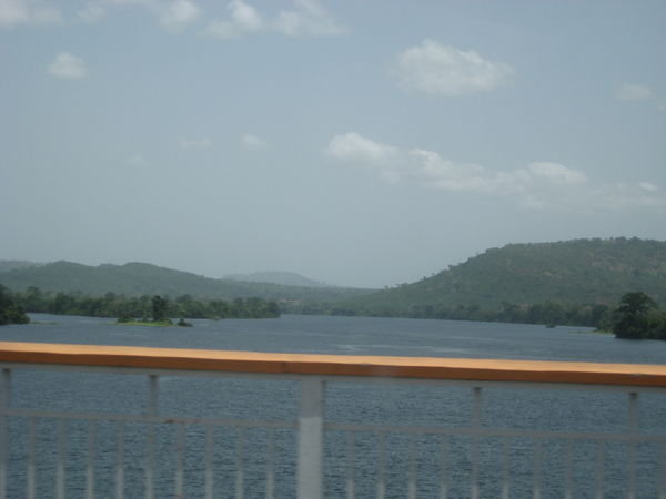 the other side of the Volta River
