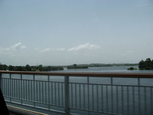 crossing the Volta River