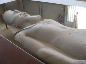 the 2nd largest statue of Ramses II
