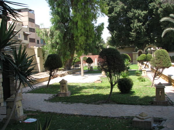 part of the courtyard