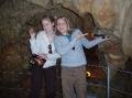 Ingrid and me in the cave