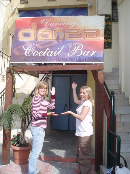 A Scandinavian bar/club in Chania