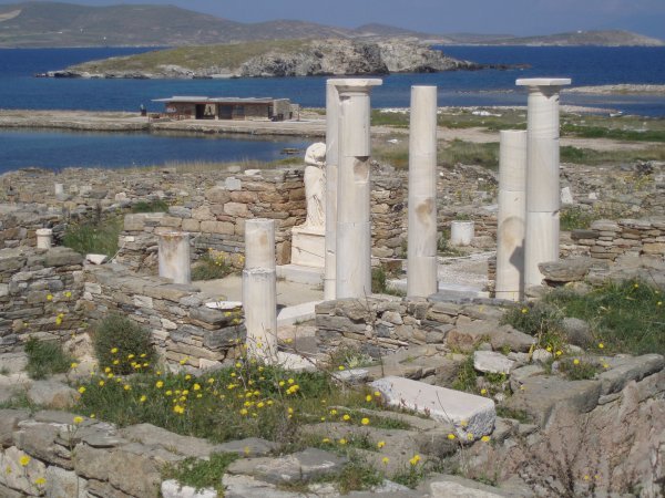 another temple in delos