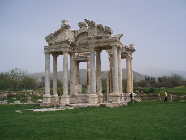A temple at Aphrodisias