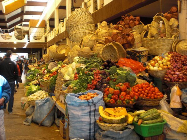 Market in Sucre - Markt in Sucre