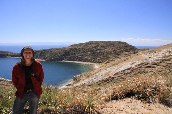 Isla del Sol - overlooking Lake Titicaca