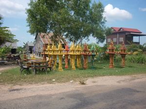 CAMBODIA - Spirit Houses