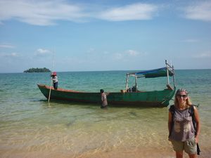CAMBODIA: Koh Rung - our fishing boat transfer