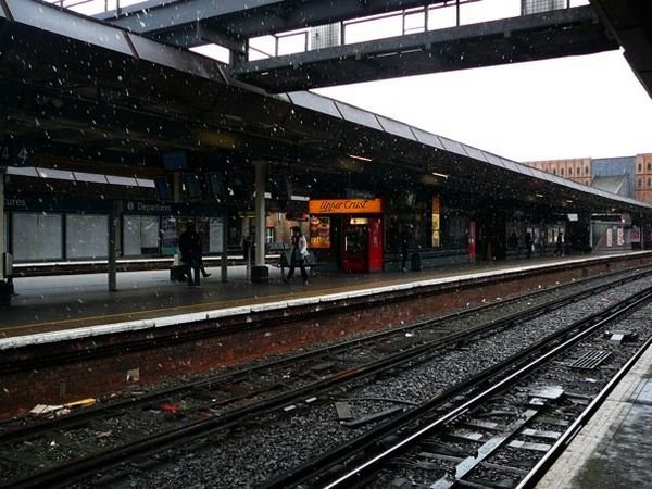 Snow at Station