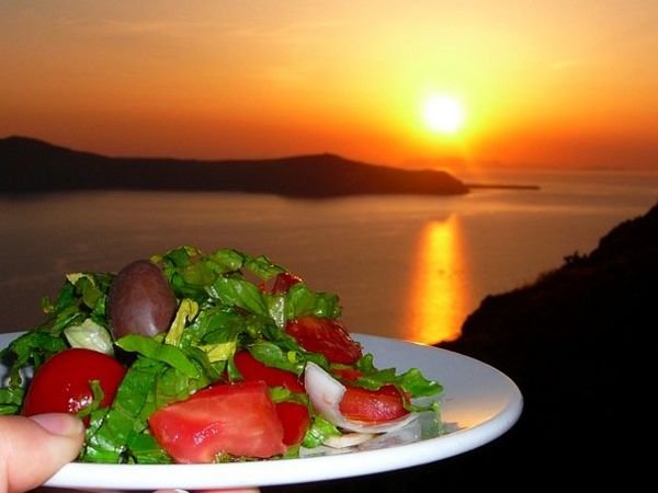 Salad and Sunsets