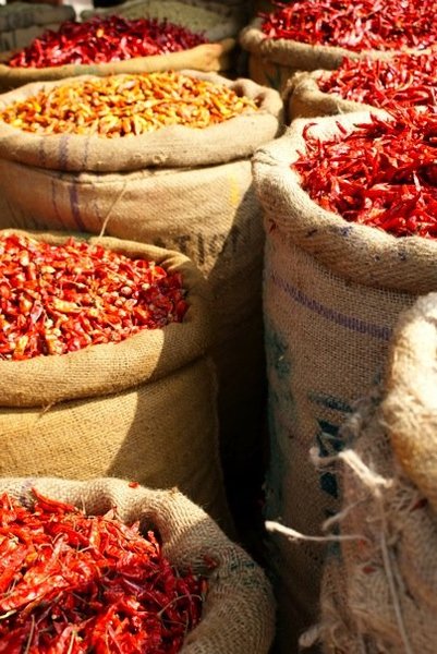 Chillies and Spices