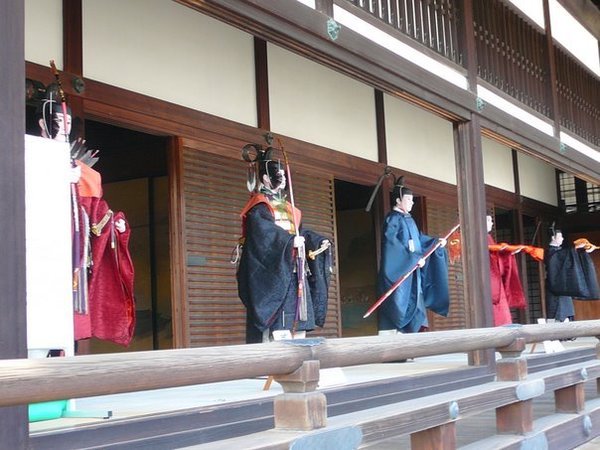 Display at Kyoto Imperial Palace