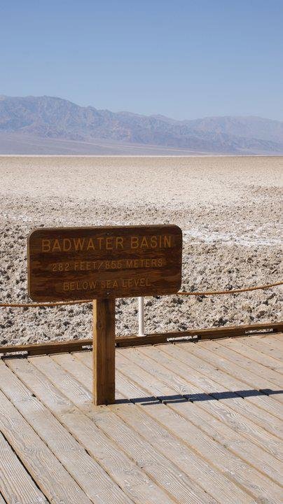 Bad water basin