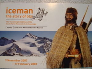 The iceman exhibit