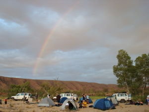 Rainbow @ Desert Camp