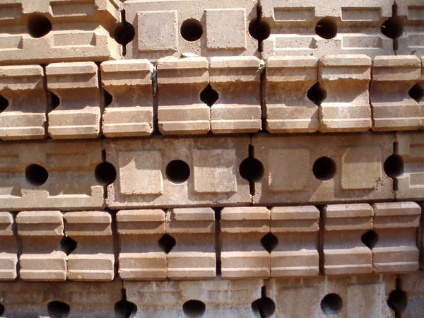 earthen clay blocks