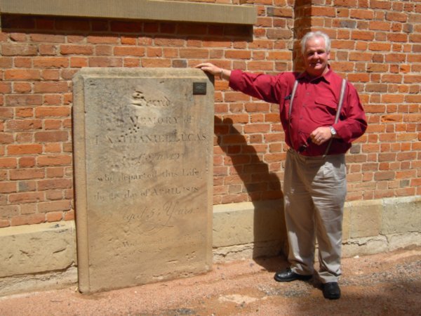 Nathaniel's Grave Stone