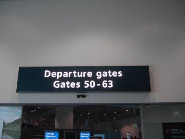 Departure Gate