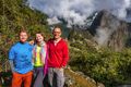 Katja, Bard and I above Machu Picchu