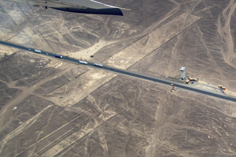 Flying over the Nasca Lines